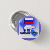 Logo des russischen nationalen Party Button (Vorne & Hinten)