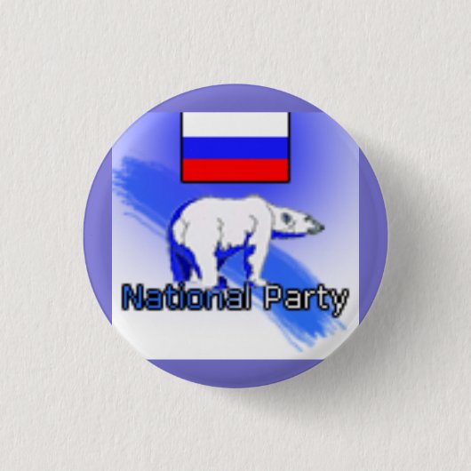 Logo des russischen nationalen Party Button (Vorderseite)