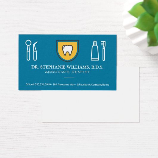 Logo des Schilds | Dental (Schreibtisch)