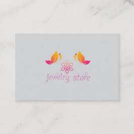 Logo des Schmuckhauses Visitenkarte