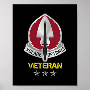Logo des Special Operations Aviation Command Veter Poster
