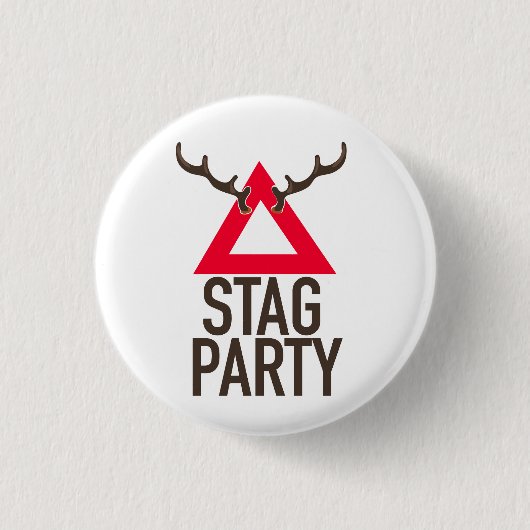 Logo des Stag Party Button (Vorderseite)
