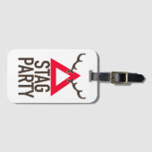Logo des Stag Party Gepäckanhänger (Vorderseite (Horizontal))