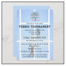 Logo des Tennis Club Turniers Einladung