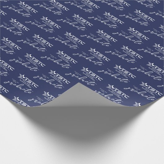 Logo des Texas State Technical College Geschenkpapier (Ecke)