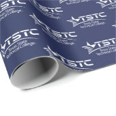 Logo des Texas State Technical College Geschenkpapier (Rolleneckpunkt)