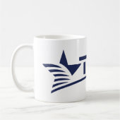 Logo des Texas State Technical College Kaffeetasse (Links)