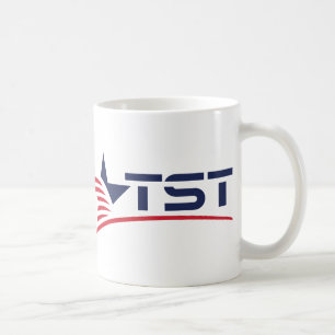 Logo des Texas State Technical College Kaffeetasse