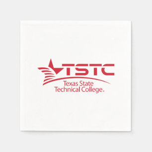 Logo des Texas State Technical College Serviette