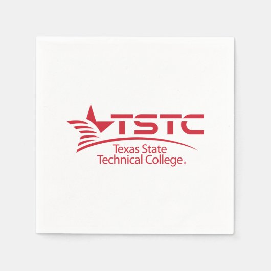 Logo des Texas State Technical College Serviette (Vorderseite)
