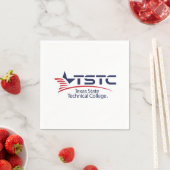 Logo des Texas State Technical College Serviette (Beispiel)
