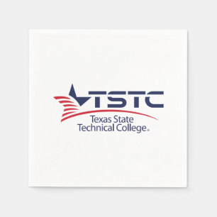 Logo des Texas State Technical College Serviette