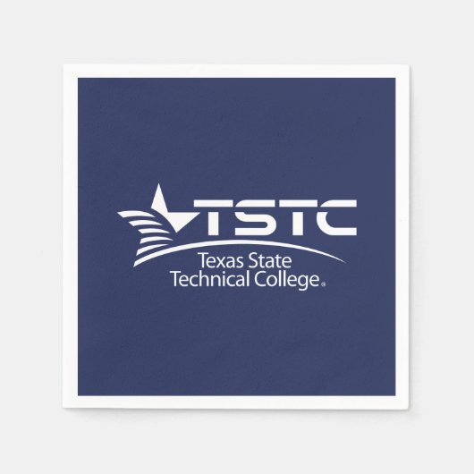 Logo des Texas State Technical College Serviette (Vorderseite)