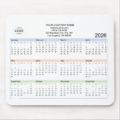 Logo des Unternehmens 2026 Mousepad (Vorne)