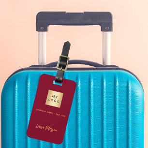 Logo des Unternehmens Burgund Gold Gepäckanhänger