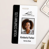 Logo des Unternehmens für das benutzerdefinierte F Ausweis