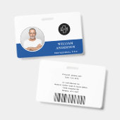 Logo des Unternehmens für das benutzerdefinierte F Ausweis (Vorder- & Rückseite)