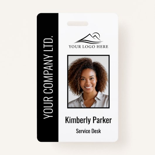 Logo des Unternehmens für das benutzerdefinierte F Ausweis (Vorderseite)