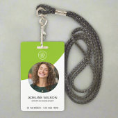 Logo des Unternehmens für kundenspezifisches Foto  Ausweis