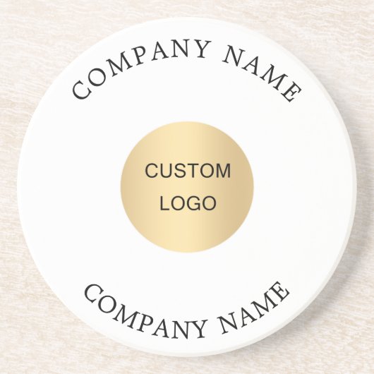 Logo des Unternehmens Getränkeuntersetzer (Vorne)