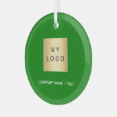 Logo des Unternehmens Ornament Aus Glas (Vorderseite links)