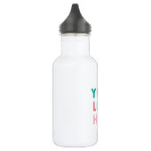 Logo des Unternehmens personalisiert Water Bottle  Edelstahlflasche (Links)
