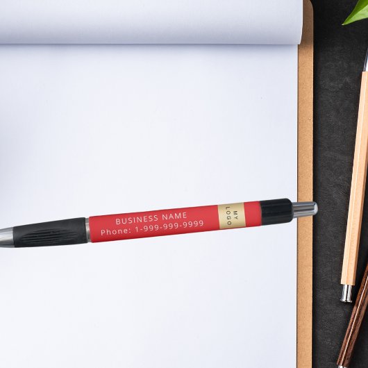 Logo des Unternehmens Red Company Kugelschreiber