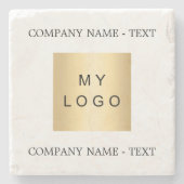 Logo des Unternehmens Steinuntersetzer (Vorderseite)