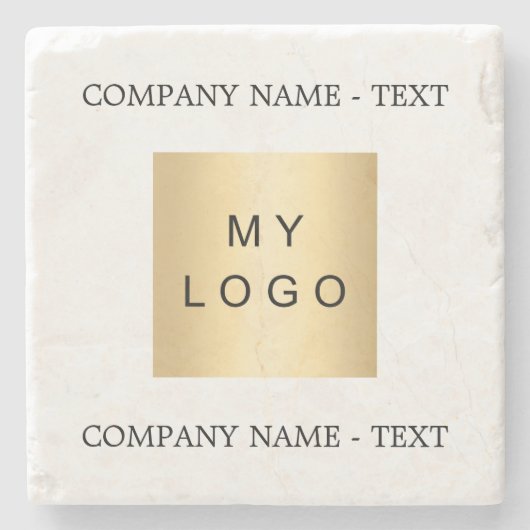 Logo des Unternehmens Steinuntersetzer (Vorderseite)