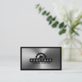 Logo des Zahnradhauses Visitenkarte (Stehend Vorderseite)