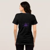 Logo-Design 2 Frauen T - Shirt (Rückseite voll)