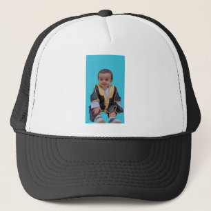 Logo-Design für Baby-Foto auf der Kappe