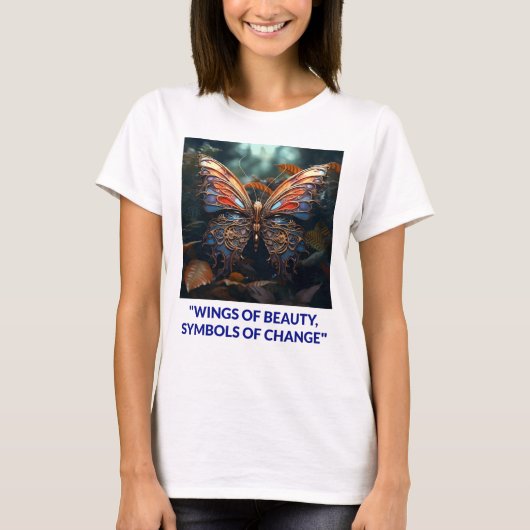 Logo-Design für Butterfly-T - Shirt (Vorderseite)