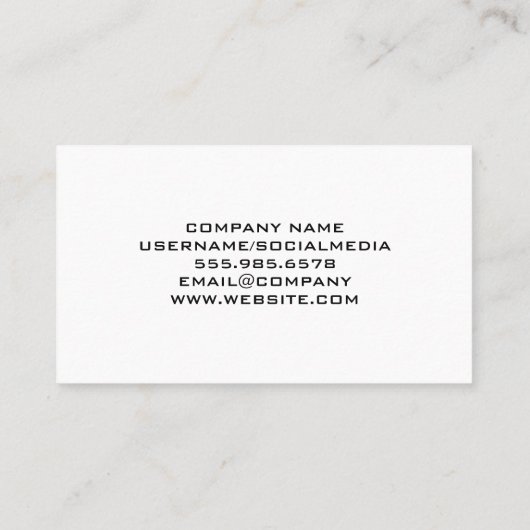 Logo-Design für den Carpenter Builder Tools | Meta Visitenkarte (Rückseite)