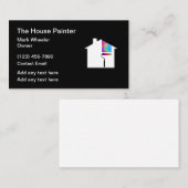 Logo-Design für die Malerei im Haus Visitenkarte (Vorne/Hinten)