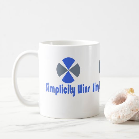 Logo-Design für Kaffee- und Teetasse (Mit Donut)