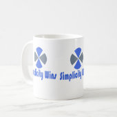 Logo-Design für Kaffee- und Teetasse (Vorderseite Links)