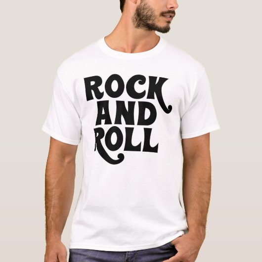 Logo-Design für Rock und Roll T-Shirt (Vorderseite)