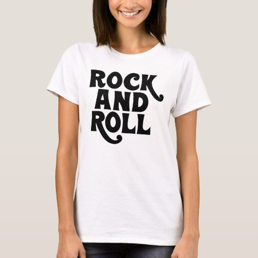 Logo-Design für Rock und Roll T-Shirt (Vorderseite)