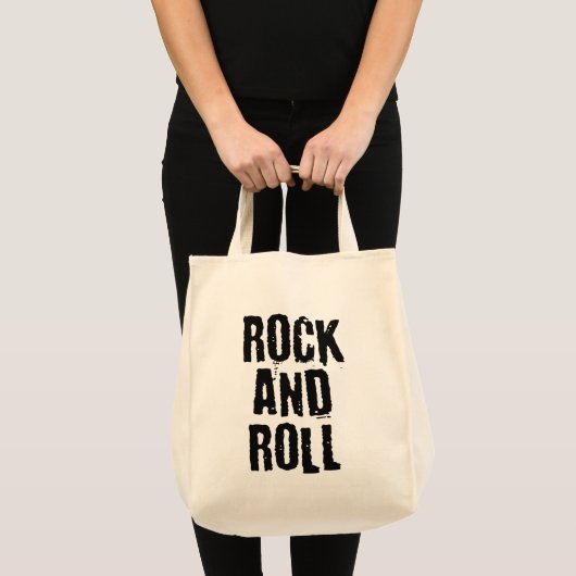 Logo-Design für Rock und Roll Tragetasche (Vorderseite (Produkt))