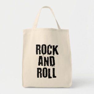 Logo-Design für Rock und Roll Tragetasche