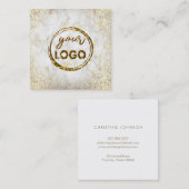 Logo-Design Quadratische Visitenkarte (Vorne/Hinten)