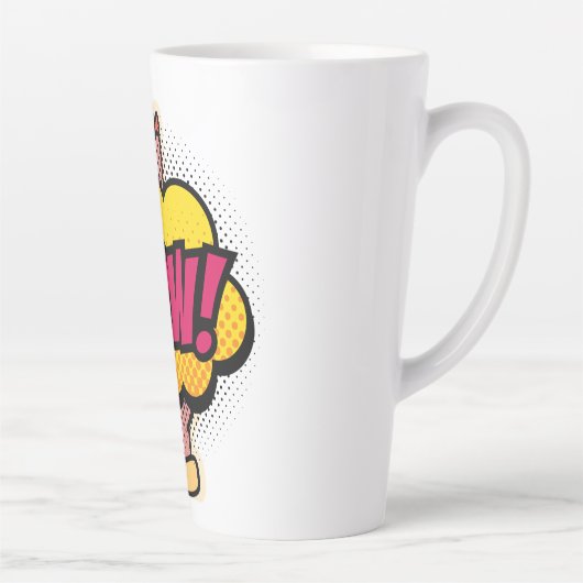 Logo-Design "Wow" Milchtasse (Rechts)