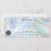 Logo-DIREKT-Logo hinzufügen - Holografisches Gesch (Rückseite)