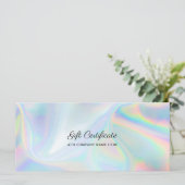 Logo-DIREKT-Logo hinzufügen - Holografisches Gesch (Stehend Vorderseite)