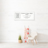 Logo DIY Horizontal Easy Template Business Banner (Insitu)
