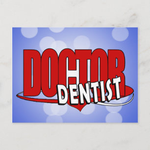 LOGO DOCTOR DENTIST POSTKARTE