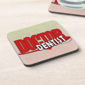 LOGO DOCTOR DENTIST UNTERSETZER (Linke Seite)
