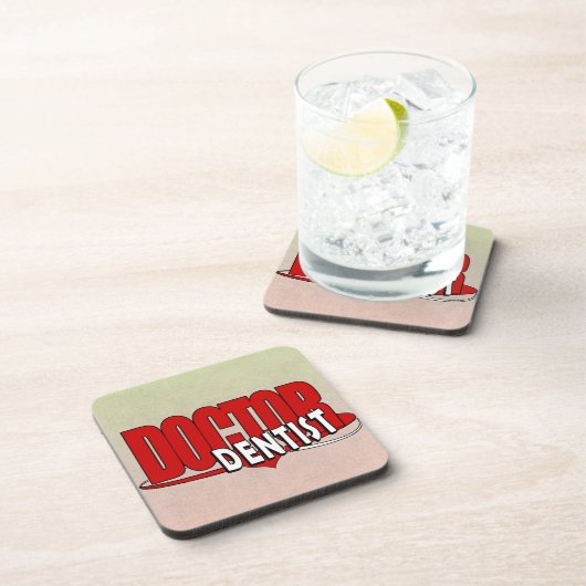 LOGO DOCTOR DENTIST UNTERSETZER (Rechte Seite)