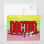 LOGO DOCTOR Internist Postkarte (Vorne/Hinten)